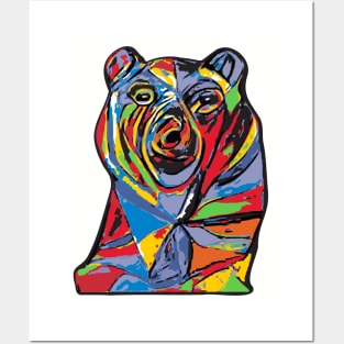 Artsy Bear Posters and Art